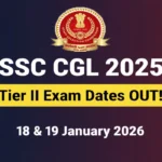 SSC CGL Tier II Exam Date