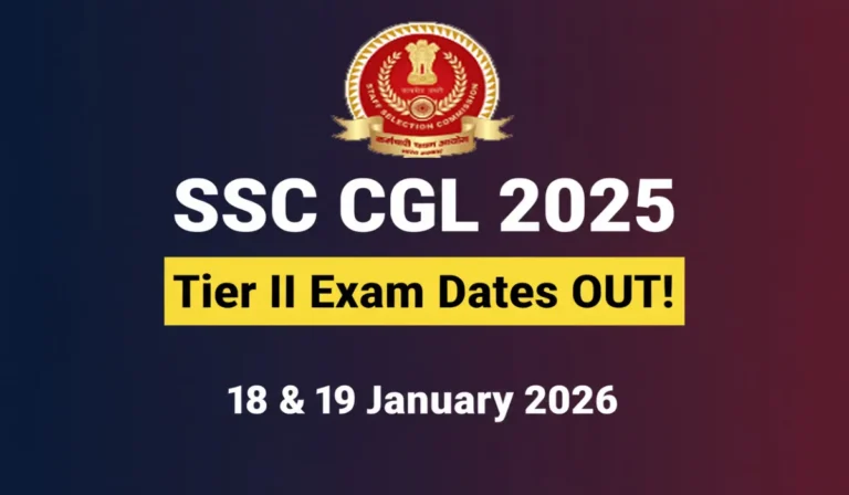 SSC CGL Tier II Exam Date