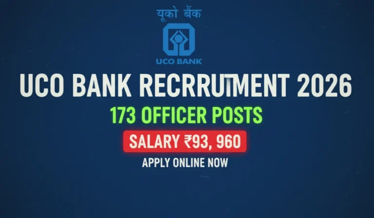 UCO Bank Recruitment 2026