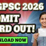 CGPSC Manager Admit Card 2026 thumbnail showing admit card out download now with student holding hall ticket cutout